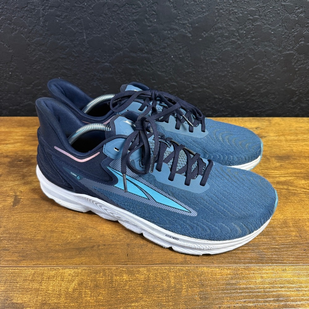 Altra Torin 6 AL0A7R6T4191 Blue Mesh Road Running Shoes Mens US 11 EU 45